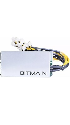 Antminer APW3 PSU for Bitmain S9 D3 L2 Miners 1600 Watts ASIC Power Supply GBP 100.99