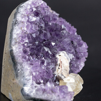 #ad Natural Amethyst Symbiosis Specimen Mineral Calcite Cluster Crystal Quartz P2 $25.60