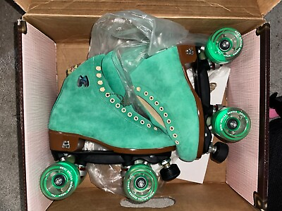 #ad Moxi Lolly Outdoor Complete Skates Size 7 Green Apple $220.00