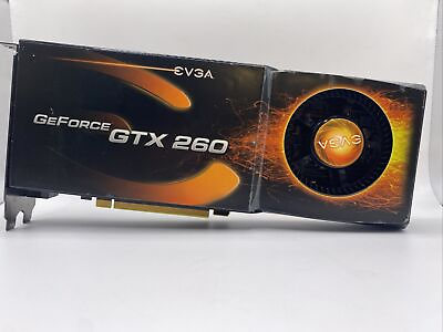 #ad EVGA NVIDIA GeForce GTX 260 Core216 896MB Pcie Video Card untested $19.99