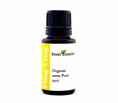 #ad 100% Pure Organic Ylang Ylang Extra Essential Oil 15ml Imported From Madagascar $14.99