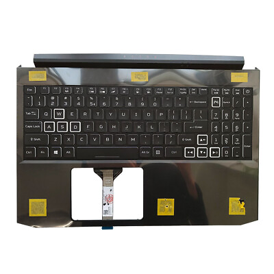 #ad NEW FOR Acer Nitro Palmrest AN515 45 AN515 57 w Backlit Keyboard 6B.QBCN2.001 $98.88