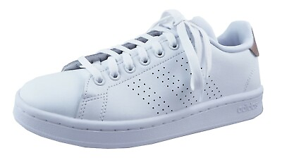 #ad Adidas Advantage Sneakers Tennis For Woman White F36223 $93.66