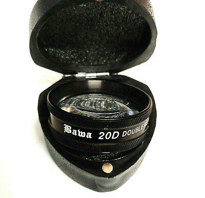 #ad Double Aspheric Lens 20D For Bio Black Colour With Box amp; Manual $43.24