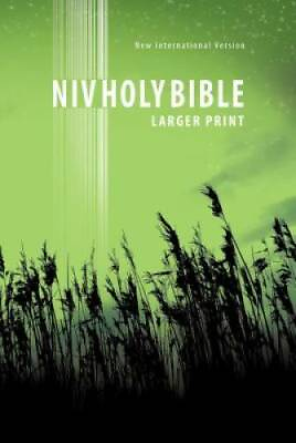 #ad NIV New Testament Large Print Paperback Green Paperback By Biblica GOOD $3.87
