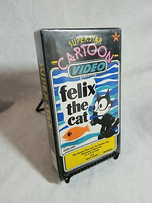 #ad Super Star Cartoon Classic VHS Felix The Cat HTF BRAND NEW $4.24