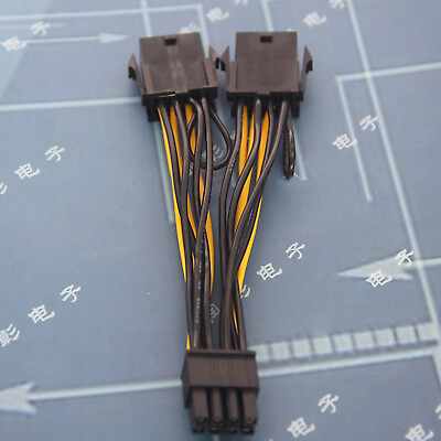 Graphics Card GPU Power Cable Wire for Nvidia Tesla K80 M40 M60 P40 P100 $9.26