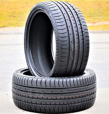 #ad 2 New Accelera Phi 245 45ZR17 245 45R17 99W XL A S High Performance Tires $152.93