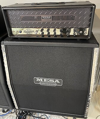 #ad Mesa Boogie Dual Rectifier Rev F Mesa Armored Cab Electric Guitar Amplifier $6999.95