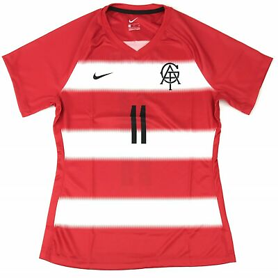 #ad Nike US World Cup Digital 8 Soccer Jersey Women#x27;s Medium 894504 Red White #11 $2.79