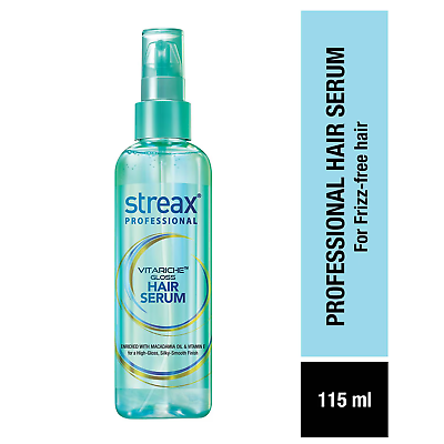 #ad Streax Professional Vitariche Gloss Hair Serum Free Shipping $10.91