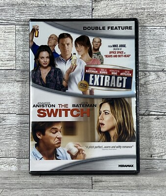 #ad Double Feature: Extract The Switch DVD 2010 Widescreen Jason Bateman NEW $26.39