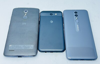 #ad Y3.22 Lot Of 3 Phones Samsung ZTE and Coolpad Read Description 🌸 $45.00