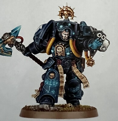 #ad Warhammer 40000 Leviathan Space Marine Librarian in Terminator Armour 40k NoS $19.95