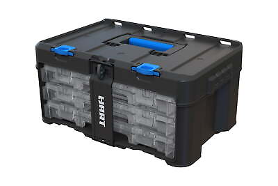 #ad 3 Case Parts and Tool Box Organizer Stack System $34.20