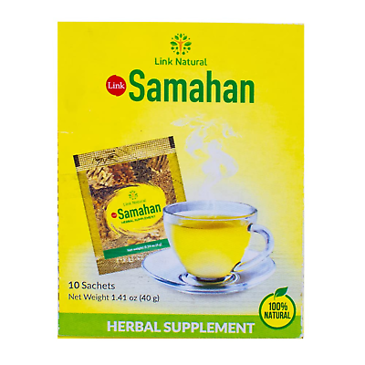 #ad 10 Sachets Samahan Ayurveda Herbal Tea Natural Drink for Cough amp; Cold remedy $20.75