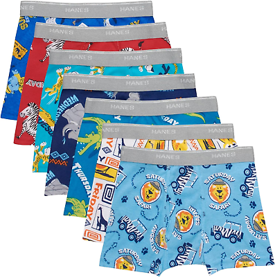 #ad Boys and Toddler Underwear Comfort Flex and Comfortsoft Boxer Briefs Multiple $19.99