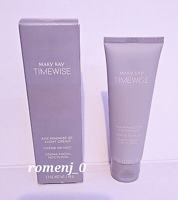 #ad Mary Kay Timewise Age Minimize 3D Night Cream for Combination to Oily Skin $14.00