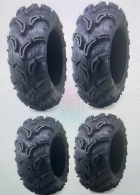#ad Full set of Maxxis Zilla 26x9 14 and 26x11 14 ATV Mud Tires 4 $724.00