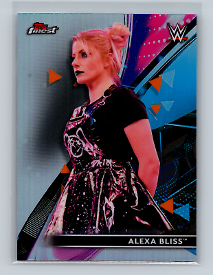 #ad 2021 Topps Finest WWE Refractor Alexa Bliss #3 $4.99