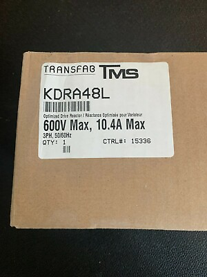 #ad TMS Transfab Line Reactor KDRA48L 10.4AMP Sealed Box C $157.37