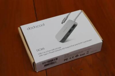 Dodocool USB C to USB A Hub USB 3.0 SD TF Card Reader $20.00