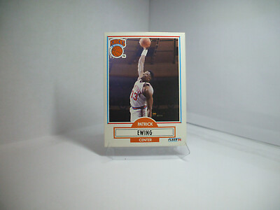 #ad PATRICK EWING 1990 91 Fleer #125 Basketball GRADE READY Mint HOF KNICK B1 $1.00