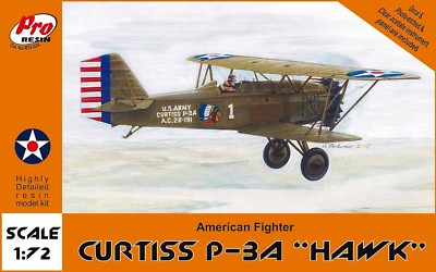 Curtiss P 3A Hawk US Fighter aircraft 1 72 Olimp Pro Resin R72024 $31.95