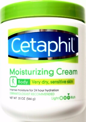 #ad Cetaphil Moisturizing Cream Dry Sensitive Skin Lotion Family Size 20 oz NEW $21.98