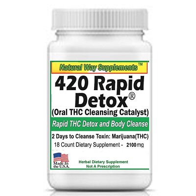 #ad 420 Rapid Detox Supports Removal of Metabolites From Your System in 48 Hours $22.75