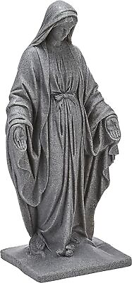 #ad Virgin Mary Statue – Natural Appearance – Made of Resin – Lightweight – 34 In $59.39