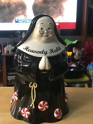#ad BEAUTIFUL “ NUN SISTER “ CHRISTMAS CANDIES HOLDER DECOR Tall.11” x W.7” INCHES $96.66