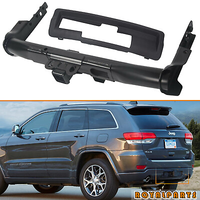 #ad For 2011 2022 Jeep Grand Cherokee Steel Rear Trailer Hitch Receiver Hitch Bezel $129.99