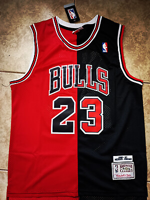#ad Michael Jordan Jersey #23 Chicago Bulls Throwback Jersey Men#x27;s Red US Seller $54.99