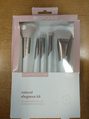 #ad EcoTools Luxe Collection 5 Pc. Oval Brushes Face Cheek Eye Shelfwear 2208 R1P2 $7.99