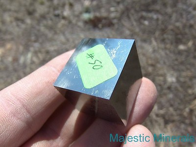 #ad MIRROR SHINE LARGE Lusterous 1 inch quot; Pyrite Cube Navajun Mine Spain $39.20