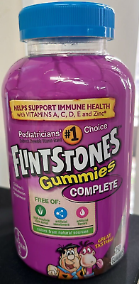 #ad FLINTSTONES GUMMIES COMPLETE VITAMIN SUPPLEMENT Gummies 250 CT. exp 10 2024 $17.95