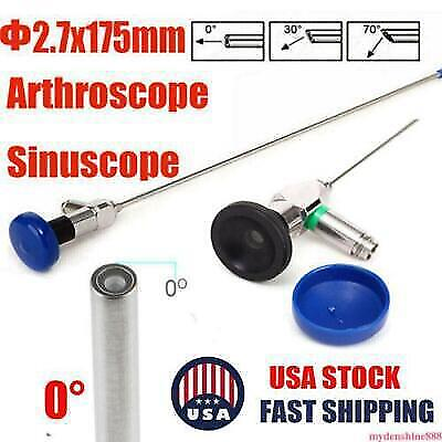 #ad Carejoy 0° Rigid Endoscope Arthroscope Endoscopy Nasal Sinuscope 2.7mm x 175mm $329.00
