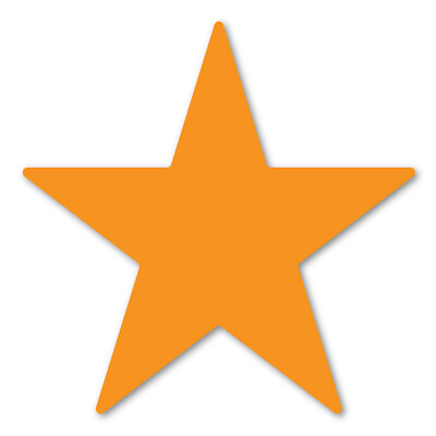#ad Orange Star Magnet $2.99