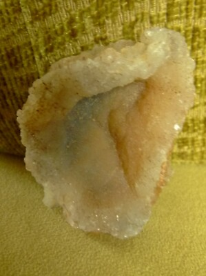 #ad Natural Drusy CHALCEDONY ROSE 6 Druze Mineral SPECIMEN 165 Grams 3½” x 2⅝” x ¾” $39.90