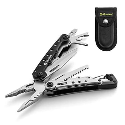 #ad Multitool 11 In 1 Hard Stainless Steel Multitool Pliers With Safety Locking Camp $20.21