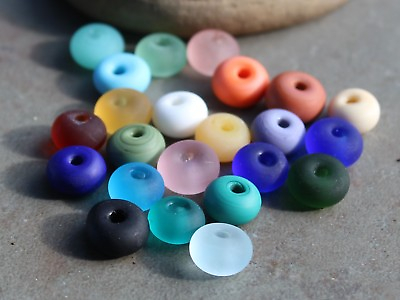#ad #ad Tiny Spacers Handmade Lampwork Glass Beads Small Choose Finish amp; Color SRA USA $12.00