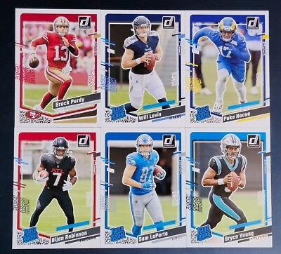 #ad 2023 Donruss Football BASE with RATED ROOKIES 251 400 You Pick the Card $4.99
