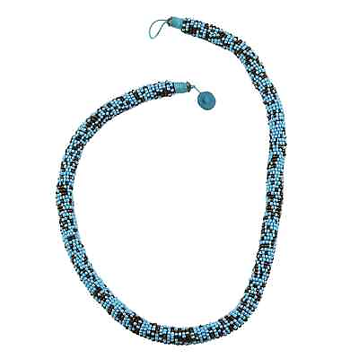 #ad Beaded Necklace Women Turquoise Blue Resin Shell for Size 25quot; Birthday Gifts $17.98