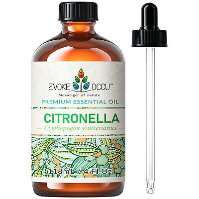 #ad 4oz Citronella Essential Oil 100% Pure Natural Diffuser Aromatherapy Fragrance $12.99