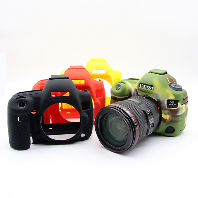 #ad Camera Silicone Case For can0n 5D4 can0n 5D Mark IV Rubber Soft Protestive Cover $15.83