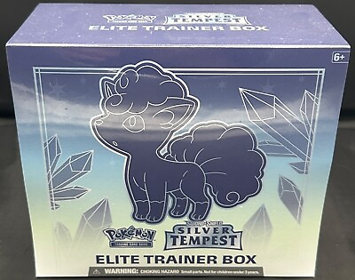 Pokemon Silver Tempest Elite Trainer Box ETB 8 Booster Packs amp; More SEALED $39.99