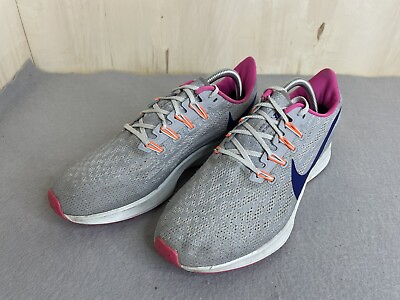 #ad Nike Shoes Womens 8.5 Air Zoom Pegasus 36 Running Sneakers Gray Low CK4473 001 $24.99