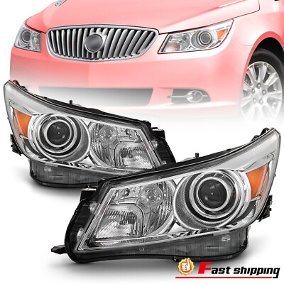 #ad Fit 2010 2011 2012 2013 Buick LaCrosse HID Headlights Headlamps LeftRight Pair $398.99