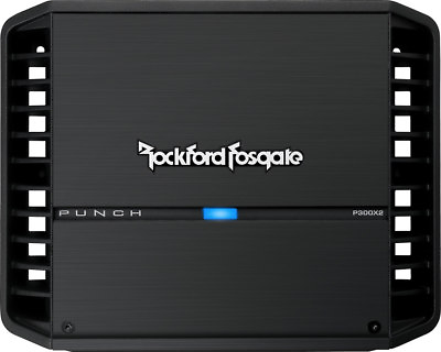 #ad ROCKFORD FOSGATE P300X2 PUNCH 300W RMS 2 CHANNEL CAR AMPLIFIER **NEW** $249.99